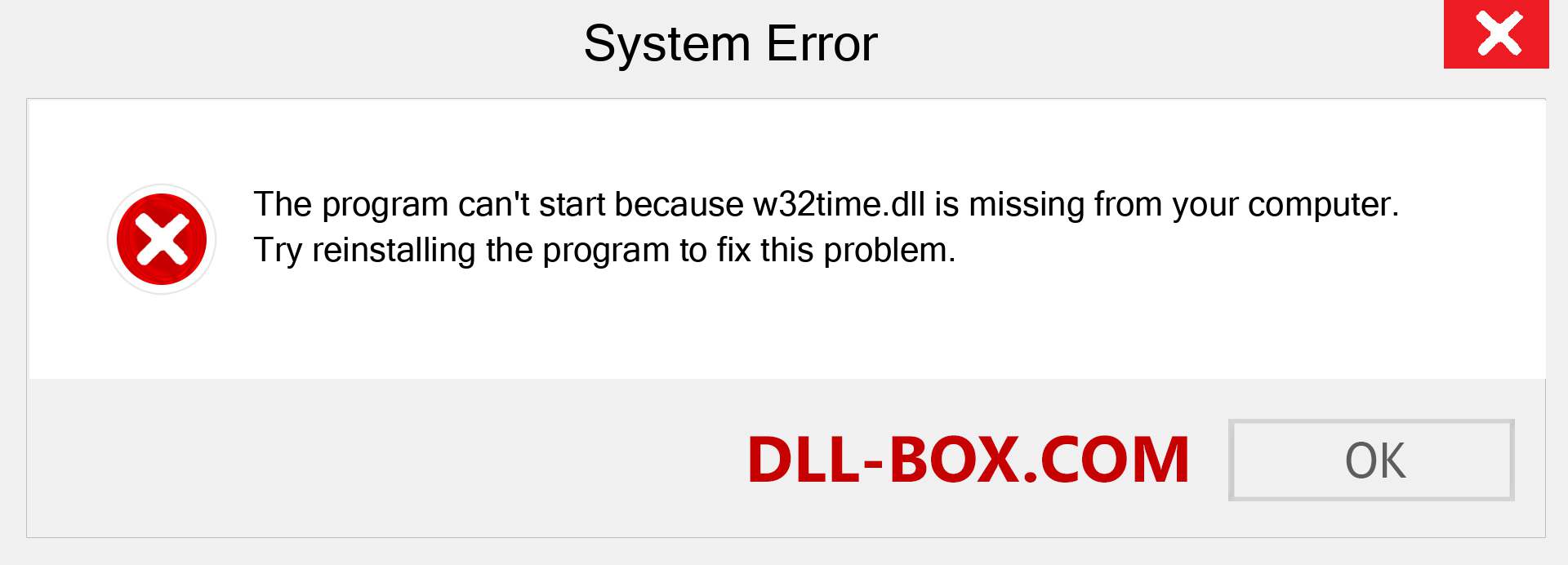  w32time.dll file is missing?. Download for Windows 7, 8, 10 - Fix  w32time dll Missing Error on Windows, photos, images