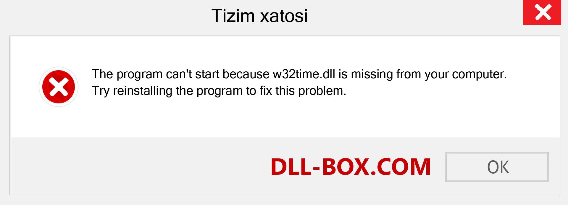 w32time.dll fayli yo'qolganmi?. Windows 7, 8, 10 uchun yuklab olish - Windowsda w32time dll etishmayotgan xatoni tuzating, rasmlar, rasmlar